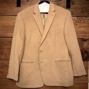 Lauren Ralph Lauren camel hair sportcoat (48R)